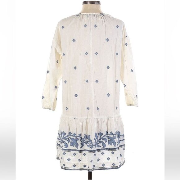 NWT Madewell Jacquard Long Sleeve Tunic Dress G6486 $145 Sold Out!- size S - Picture 2 of 4